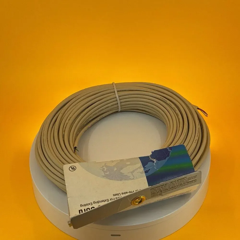 New Southern Bell 100' Telephone Cord - Long & Durable